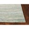 Homeroots 60 x 84 in. Seafoam Wool or Viscose Rug 375348 - alternate 4